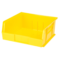 Stack & Hang Bin, 11" W x 5" H x 10-7/8" D, Yellow Les Fournitures Industrielles Méga
