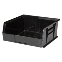 Stack & Hang Bin, 11" W x 5" H x 10-7/8" D, Black Les Fournitures Industrielles Méga