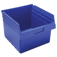 Bacs pour &eacute;tag&egrave;re Store-Max, 11-1/8" la x 8" H x 11-5/8" p, Bleu, Capacit&eacute; 44 lb Les Fournitures Industrielles Méga