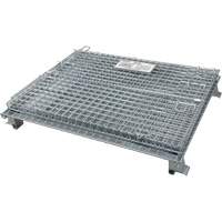 Conteneur repliable en m&eacute;tal grillag&eacute;, 48" la x 40" p x 36" h, Capacit&eacute; de 4000 lb Les Fournitures Industrielles Méga