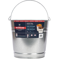 Pail, Galvanized Steel, 11 L Les Fournitures Industrielles Méga