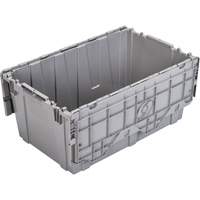 Bac emboîtable FP243C FliPak, 26,9" x 16,9" x 12,1", Gris Les Fournitures Industrielles Méga