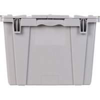Bac emboîtable FP243C FliPak, 26,9" x 16,9" x 12,1", Gris Les Fournitures Industrielles Méga