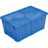 Bac emboîtable FP243C FliPak, 26,9" x 16,9" x 12,1", Bleu Les Fournitures Industrielles Méga