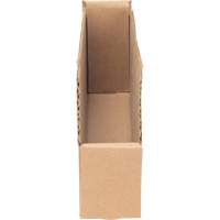 Boîtes profondes en carton ondul&eacute;, 1-15/16" la x 11-1/4" p x 4-1/2" h, Beige Les Fournitures Industrielles Méga