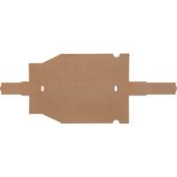 Boîtes profondes en carton ondul&eacute;, 1-15/16" la x 11-1/4" p x 4-1/2" h, Beige Les Fournitures Industrielles Méga