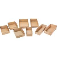 Boîtes profondes en carton ondul&eacute;, 11-3/4" la x 17-1/4" p x 4-1/2" h, Beige Les Fournitures Industrielles Méga