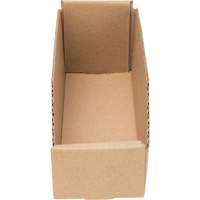 Boîtes profondes en carton ondul&eacute;, 3-3/4" la x 11-1/4" p x 4-1/2" h, Beige Les Fournitures Industrielles Méga