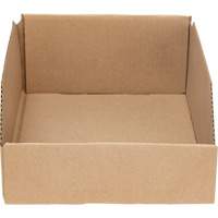 Boîtes profondes en carton ondul&eacute;, 8-3/4" la x 11-1/4" p x 4-1/2" h, Beige Les Fournitures Industrielles Méga