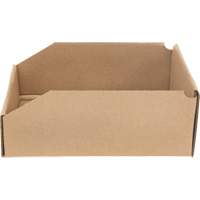 Boîtes profondes en carton ondul&eacute;, 8-3/4" la x 11-1/4" p x 4-1/2" h, Beige Les Fournitures Industrielles Méga