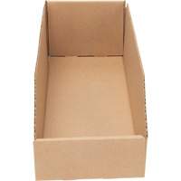 Boîtes profondes en carton ondul&eacute;, 5-3/4" la x 17-1/4" p x 4-1/2" h, Beige Les Fournitures Industrielles Méga