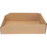 Boîtes profondes en carton ondul&eacute;, 11-3/4" la x 17-1/4" p x 4-1/2" h, Beige Les Fournitures Industrielles Méga