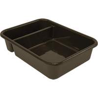 Bac d'entreposage tout usage &agrave; compartiment, 5" ha x 15" p x 20" lo, Plastique, Brun Les Fournitures Industrielles Méga