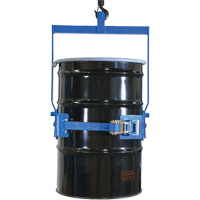 Ensemble de l&egrave;ve-baril manuel inclinable, Baril de 55 gal. US (45 gal. imp.), Capacit&eacute; 800 lb/363 kg Les Fournitures Industrielles Méga