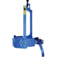 Ensemble de l&egrave;ve-baril manuel inclinable, Baril de 55 gal. US (45 gal. imp.), Capacit&eacute; 800 lb/363 kg Les Fournitures Industrielles Méga