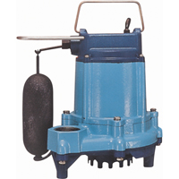 Pompes submersibles/pour effluents, 53 gal./h, 115 V, 5 A, 1/3 CV Les Fournitures Industrielles Méga