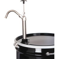 Pompe de type &agrave; tirer pour baril, Pour 55 gal., 22 oz/course Les Fournitures Industrielles Méga