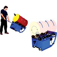 Portable Rotators, 55 US gal. (45 Imperial Gal.) Capacity, Fixed Speed, 0.5 HP Les Fournitures Industrielles Méga