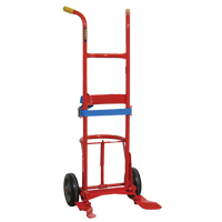 Overpack Hand Truck, Steel Construction, 55 US gal. ( 45 Imperial Gal.) Les Fournitures Industrielles Méga