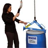 Leveur de baril, 30 - 85 gal. US (25 - 70 gal. imp.), Cap. 1000 lb/454 kg Les Fournitures Industrielles Méga