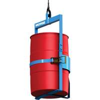 Appareil de levage pour baril avec crochet sur le dessous, Cap. 1000 lb/454 kg Les Fournitures Industrielles Méga