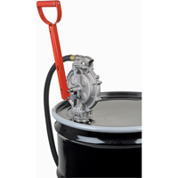 Pompe manuelle, Aluminium/Acier, 25,5 oz/course, Pour barils de 15-55 gal. Les Fournitures Industrielles Méga