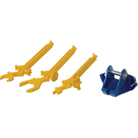 Appareils de levage &agrave; usages multiples avec cl&eacute;s pour barils, 30 - 55 gal. US (25 - 45 gal. imp.), Cap. 800 lb/362 kg Les Fournitures Industrielles Méga