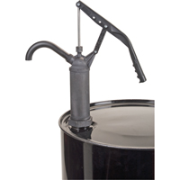 Pompe &agrave; baril de type levier, Polypropyl&egrave;ne, 14 oz/course, Pour barils de 5-55 gal. Les Fournitures Industrielles Méga