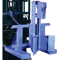 Manipulateur de barils MORSPEED 1500 pour chariot &eacute;l&eacute;vateur, Pour 55 gal. US (45 gal. imp.) Les Fournitures Industrielles Méga