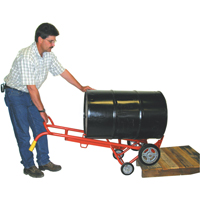 15BT Deluxe Drum Hand Truck, Steel Construction, 30 - 55 US Gal. (25 - 45 Imperial Gal.) Les Fournitures Industrielles Méga