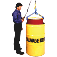Leveur de baril et Overpack, 55 - 85 gal. US (45 - 70 gal. imp.), Cap. 1000 lb/454 kg Les Fournitures Industrielles Méga