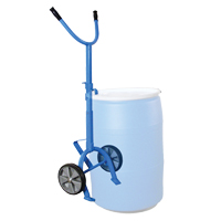 Drum Hand Truck, Steel Construction, 30 - 55 US Gal. (25 - 45 Imperial Gal.) Les Fournitures Industrielles Méga