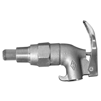 Zinc Drum Faucet with Flame Arrestor , Zinc Alloy, 3/4" NPT Inlet Les Fournitures Industrielles Méga