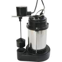 Pompe &agrave; boîtier en acier inoxydable et base en fonte, 1/3 CV, D&eacute;bit 3630 gal./h Les Fournitures Industrielles Méga
