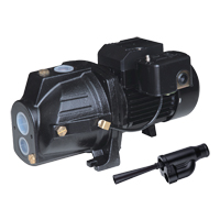 Pompe &agrave; jet en fonte &agrave; double tension transformable, 230 V, 920 gal./h, 1 CV Les Fournitures Industrielles Méga