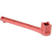 Single Ended Specialty Bung Nut Wrench, 1-1/4" Opening, 8" Handle, Non-Sparking Nylon Les Fournitures Industrielles Méga