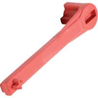 Single Ended Specialty Bung Nut Wrench, 1-1/4" Opening, 8" Handle, Non-Sparking Nylon Les Fournitures Industrielles Méga