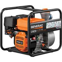 Pompe &agrave; eau propre, 158 gal./min, 208 cc, 4 cycles OHV Les Fournitures Industrielles Méga