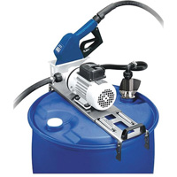 Ensemble de pompe pour baril Piusi Suzzarablue, Acier inoxydable, 9 gal./min Les Fournitures Industrielles Méga