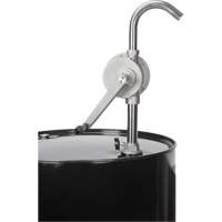 Pompe rotative pour baril, Acier inoxydable, Pour capacit&eacute; 55 gal., 12 oz/course Les Fournitures Industrielles Méga