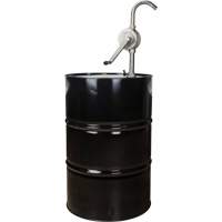 Pompe rotative pour baril, Acier inoxydable, Pour capacit&eacute; 55 gal., 12 oz/course Les Fournitures Industrielles Méga