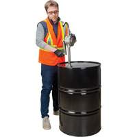 Pompe rotative pour baril, Acier inoxydable, Pour capacit&eacute; 55 gal., 12 oz/course Les Fournitures Industrielles Méga