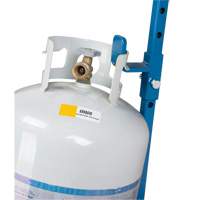 Cylinder Cart, Flat-Free Wheels, 15-1/2" W x 14-1/4" L Base, 600 lbs. Les Fournitures Industrielles Méga