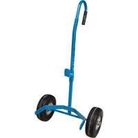 Cylinder Cart, Flat-Free Wheels, 15-1/2" W x 14-1/4" L Base, 600 lbs. Les Fournitures Industrielles Méga