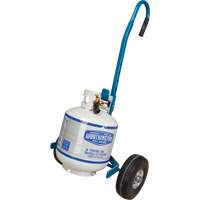Cylinder Cart, Flat-Free Wheels, 15-1/2" W x 14-1/4" L Base, 600 lbs. Les Fournitures Industrielles Méga