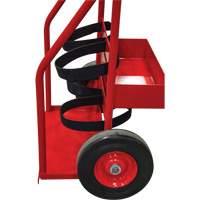 Hot Works Fire Prevention Cart, Semi-Pneumatic Wheels, 17.75" W x 8.9" L Base, 100 lbs. Les Fournitures Industrielles Méga