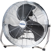 Ventilateur sur pied haute vitesse, Commercial, 3 vitesses, Diam&egrave;tre de 18" Les Fournitures Industrielles Méga