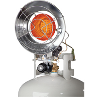 Single Tank-Top Heater, Radiant Heat, Propane, 15000 BTU/H Les Fournitures Industrielles Méga