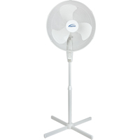 Oscillating Pedestal Fan, Commercial, 3 Speed, 18" Diameter Les Fournitures Industrielles Méga