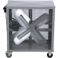 Ventilateur &agrave; filtre mobile et robuste &agrave; entraînement direct, 2 Vitesses Les Fournitures Industrielles Méga